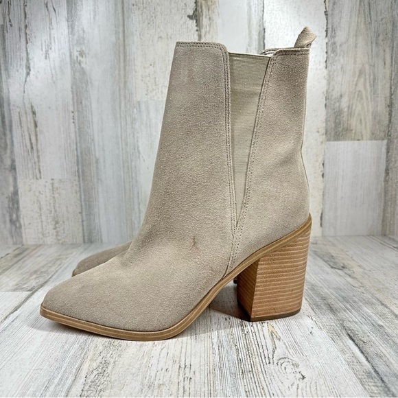 Marc Fisher Shoes - Marc Fisher Cream Ankle Boots